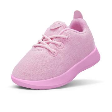 Baskets Allbirds Smallbirds Laine Runner Enfant Rose | FR4190PQ