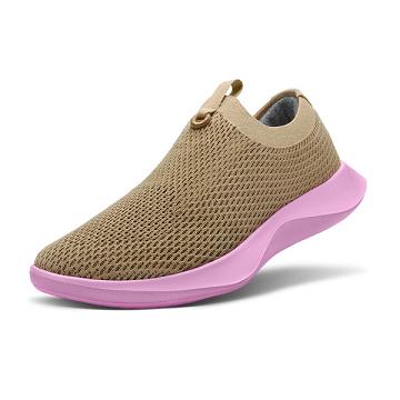 Baskets Allbirds Tree Dasher Relay Femme Marron Rose | FR4581IS