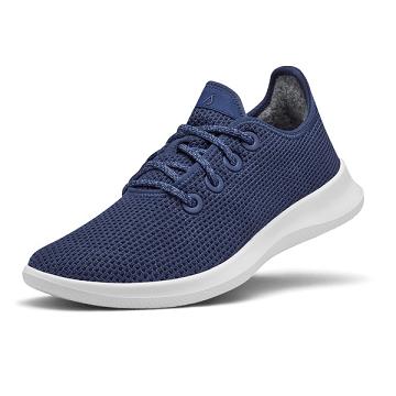 Baskets Allbirds Tree Runner Femme Bleu Blanche | FR4550FM