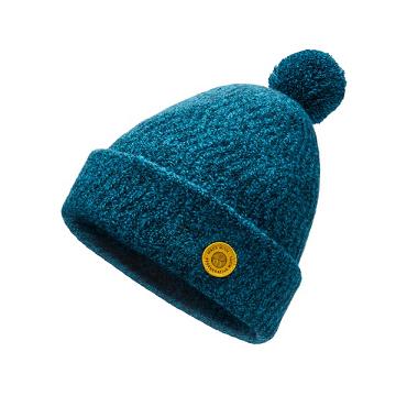 Chapeaux Allbirds The Pom Beanie Femme Turquoise | FR4203GL