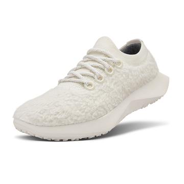 Chaussures Running Allbirds Laine Dasher Fluffs Femme Blanche | FR4490XF