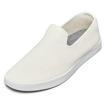 Chaussures Slip On Allbirds Laine Loungers Homme Blanche | FR4962PQ