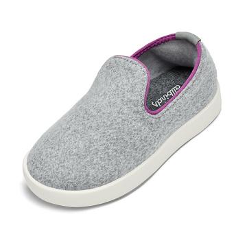 Chaussures Slip On Allbirds Smallbirds Laine Loungers Enfant Argent | FR4182JJ