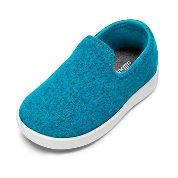 Chaussures Slip On Allbirds Smallbirds Laine Loungers Enfant Turquoise | FR4184HK