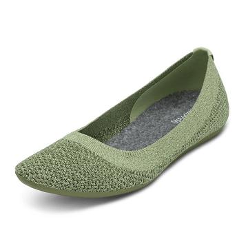 Chaussures Slip On Allbirds Tree Breezers Femme Vert | FR4523FM