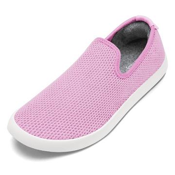 Chaussures Slip On Allbirds Tree Loungers Femme Rose Blanche | FR4541CE