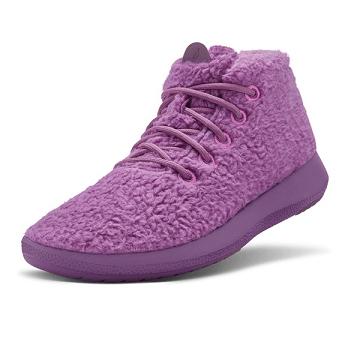 Haute Allbirds Laine Runner-up Fluffs Femme Violette | FR4406WY