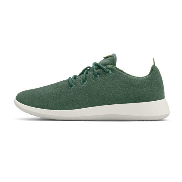 Baskets Allbirds Laine Runner Femme Vert Olive | FR4570SO