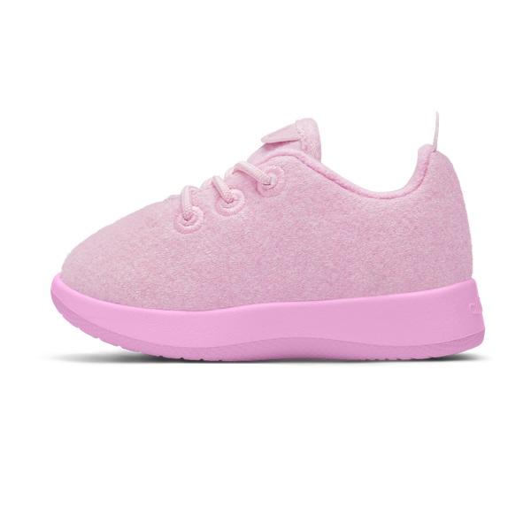 Baskets Allbirds Smallbirds Laine Runner Enfant Rose | FR4190PQ