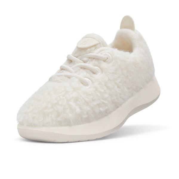 Baskets Allbirds Smallbirds Laine Runner Enfant Blanche | FR4191OR