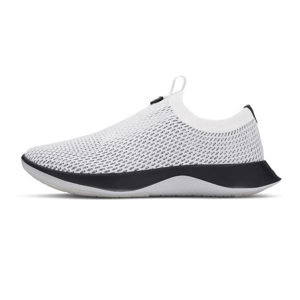 Baskets Allbirds Tree Dasher Relay Femme Blanche Noir | FR4583YU