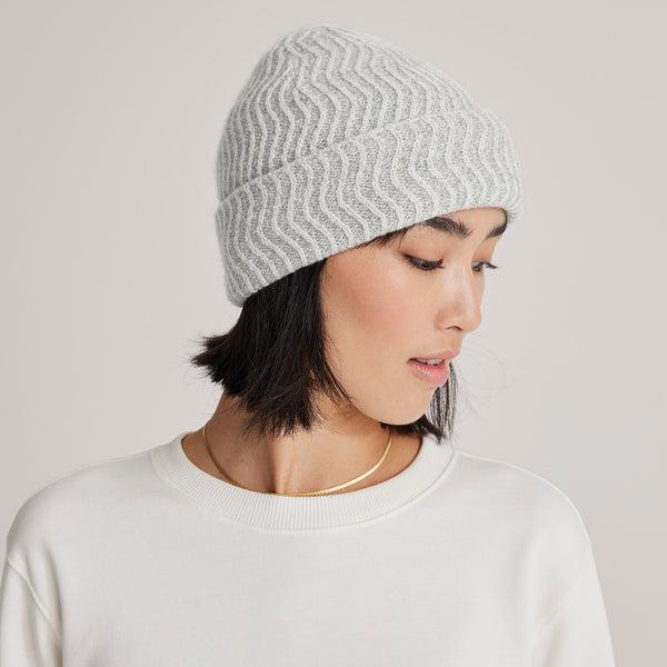 Chapeaux Allbirds The Beanie Femme Blanche | FR4199QZ