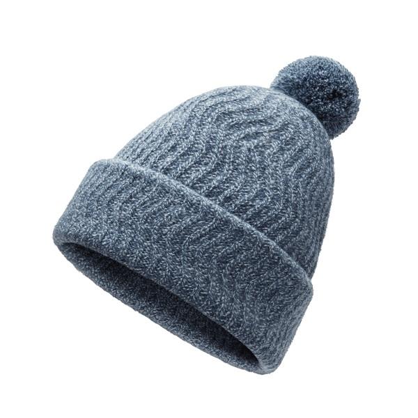 Chapeaux Allbirds The Pom Beanie Femme Bleu | FR4204FM