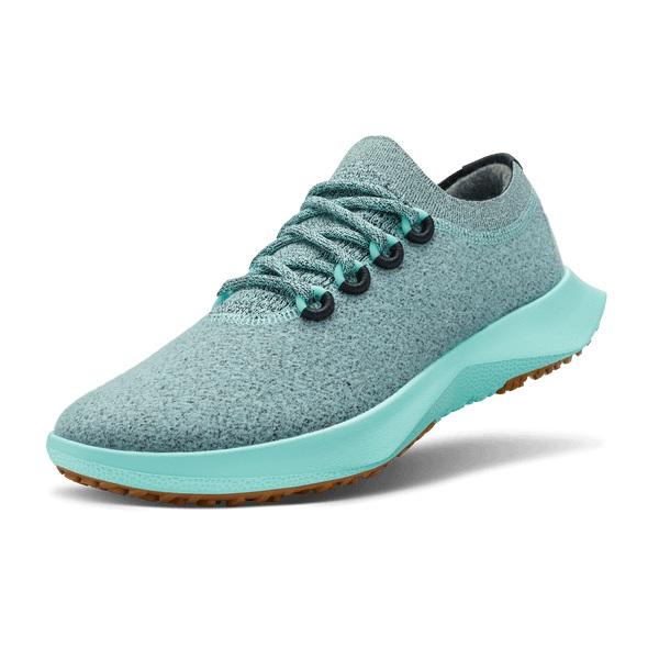 Chaussures Imperméables Allbirds Laine Dasher Mizzles Femme Menthe | FR4346PQ