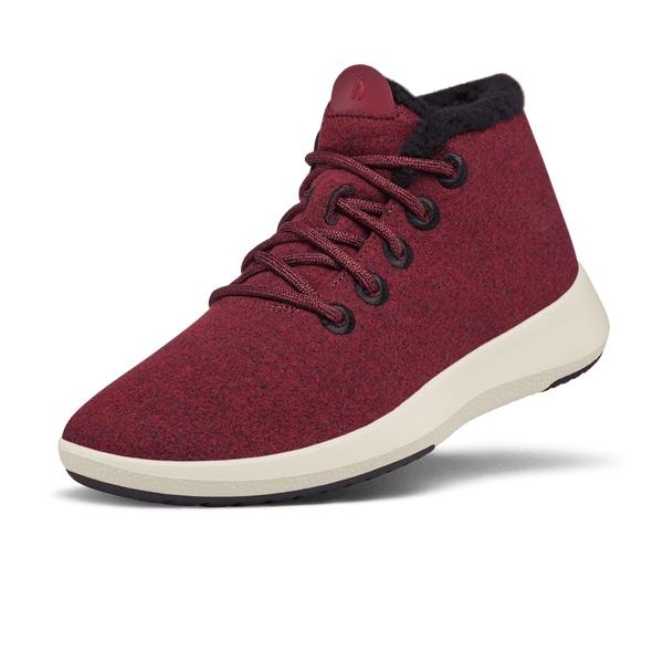 Chaussures Imperméables Allbirds Laine Runner-up Mizzle Fluffs Femme Rouge | FR4372OR