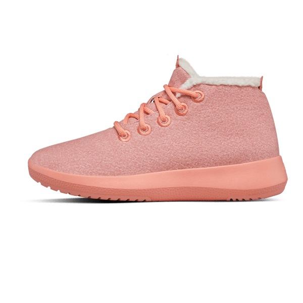 Chaussures Imperméables Allbirds Laine Runner-up Mizzle Fluffs Femme Rose | FR4374UT