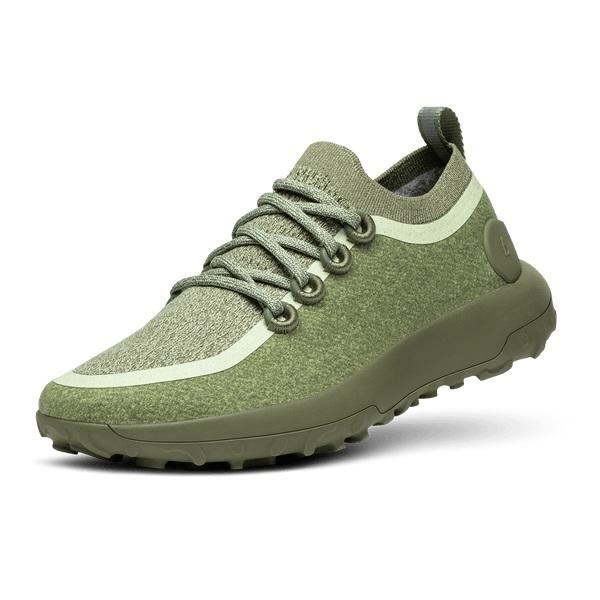 Chaussures Imperméables Allbirds Trail Runner SWT Mizzles Femme Vert Olive | FR4362SO