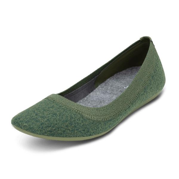 Chaussures Plates Allbirds Laine Breezers Femme Vert | FR4376TV