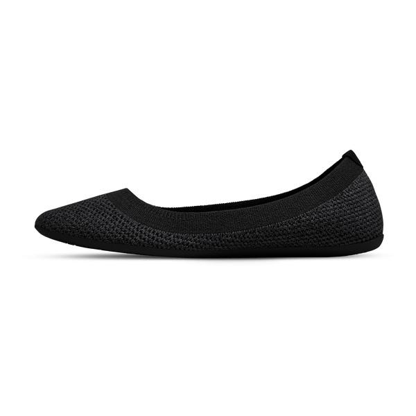 Chaussures Plates Allbirds Tree Breezers Lux Femme Noir | FR4381MA