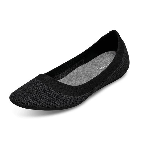 Chaussures Plates Allbirds Tree Breezers Lux Femme Noir | FR4381MA