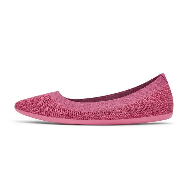 Chaussures Plates Allbirds Tree Breezers Lux Femme Rose | FR4383BC