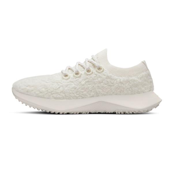 Chaussures Running Allbirds Laine Dasher Fluffs Femme Blanche | FR4490XF