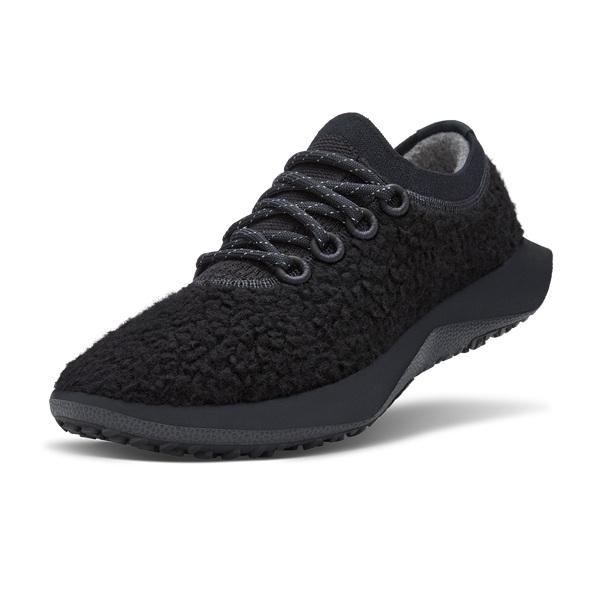 Chaussures Running Allbirds Laine Dasher Fluffs Femme Noir | FR4491ZG