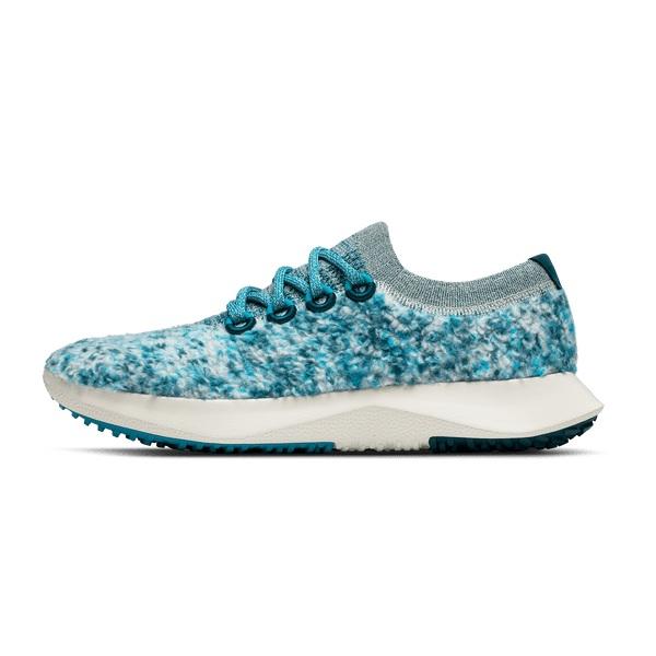 Chaussures Running Allbirds Laine Dasher Fluffs Femme Turquoise | FR4492LH