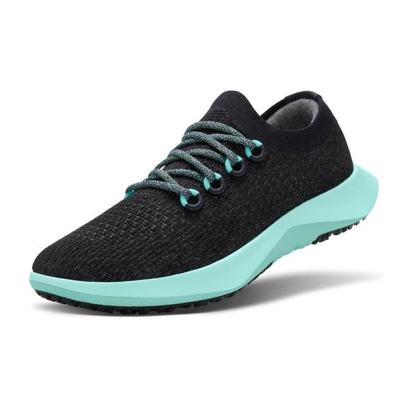 Chaussures Running Allbirds Tree Dasher 2 Femme Noir Menthe | FR4436VD