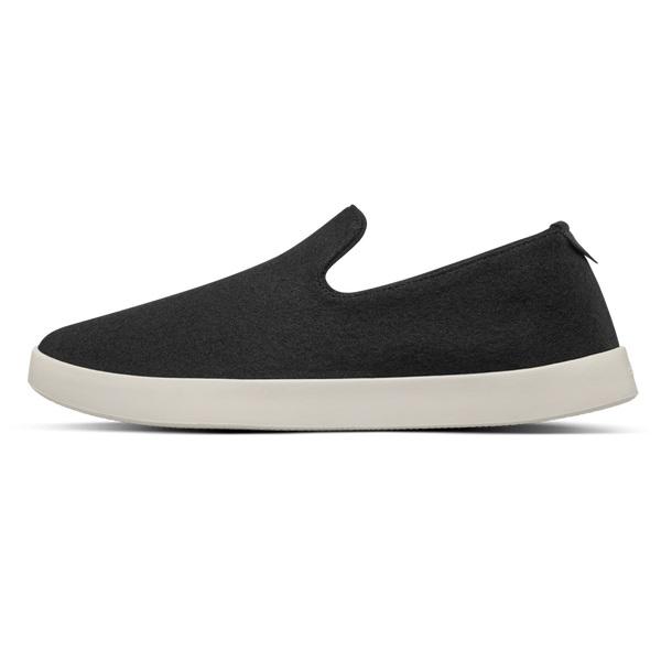 Chaussures Slip On Allbirds Laine Loungers Homme Beige Noir | FR4957GL