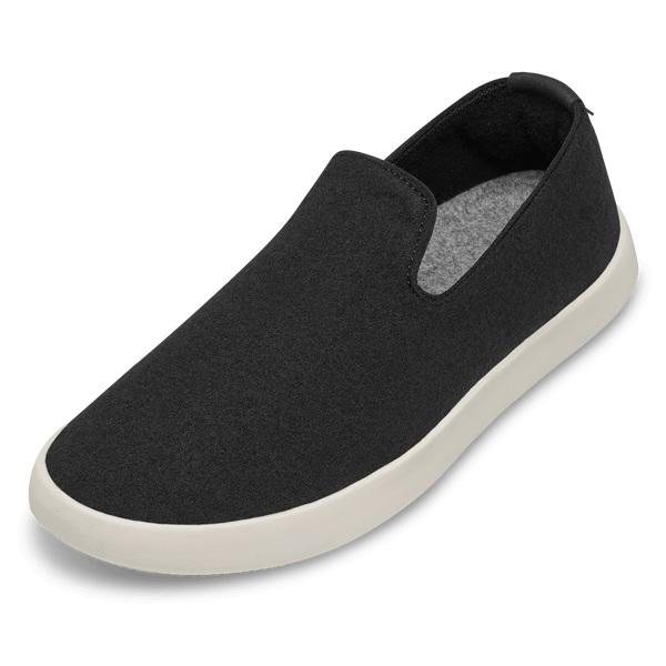 Chaussures Slip On Allbirds Laine Loungers Homme Beige Noir | FR4957GL