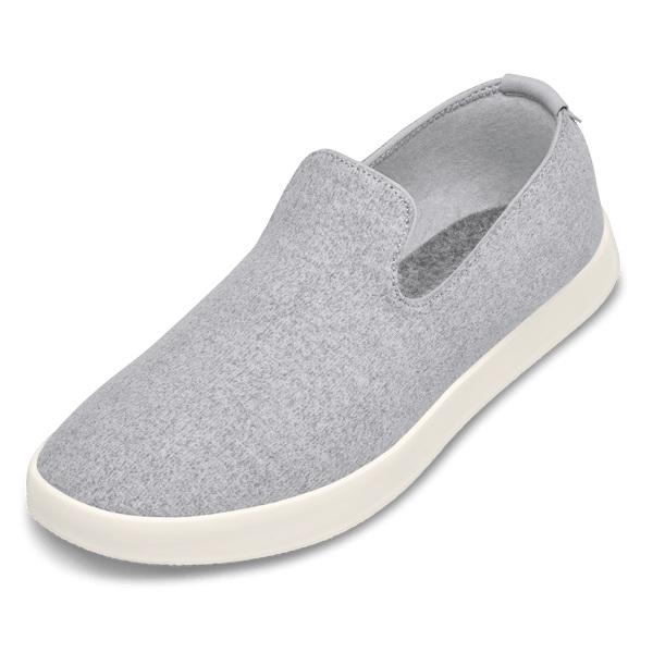 Chaussures Slip On Allbirds Laine Loungers Homme Grise | FR4960SO