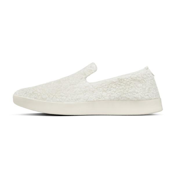 Chaussures Slip On Allbirds Laine Lounger Fluffs Homme Blanche | FR4964IS