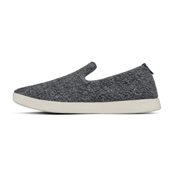 Chaussures Slip On Allbirds Laine Lounger Fluffs Homme Beige Grise | FR4965UT