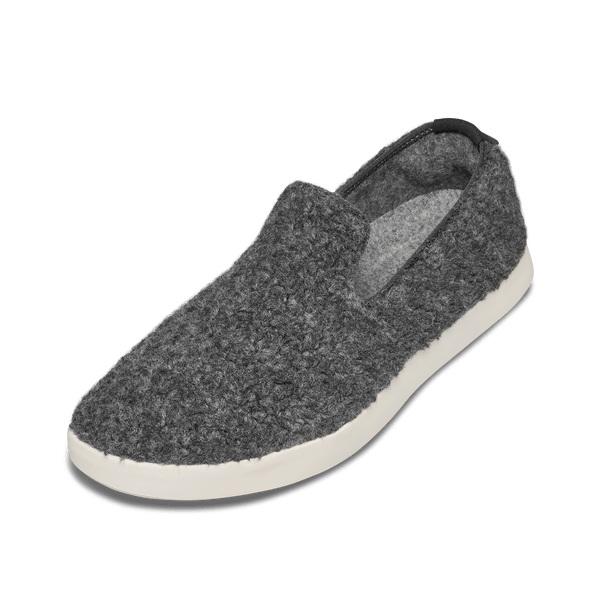 Chaussures Slip On Allbirds Laine Lounger Fluffs Homme Beige Grise | FR4965UT