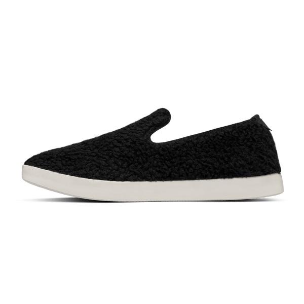 Chaussures Slip On Allbirds Laine Lounger Fluffs Homme Beige Noir | FR4966YU