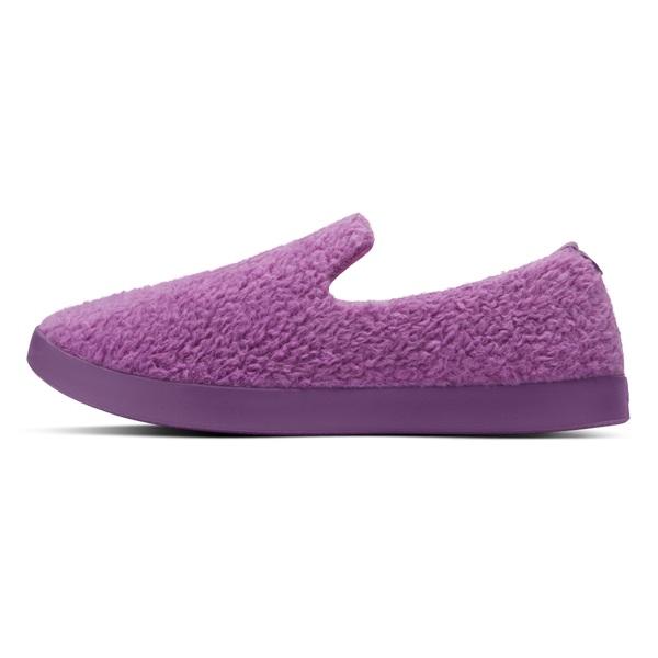 Chaussures Slip On Allbirds Laine Lounger Fluffs Homme Violette | FR4967TV