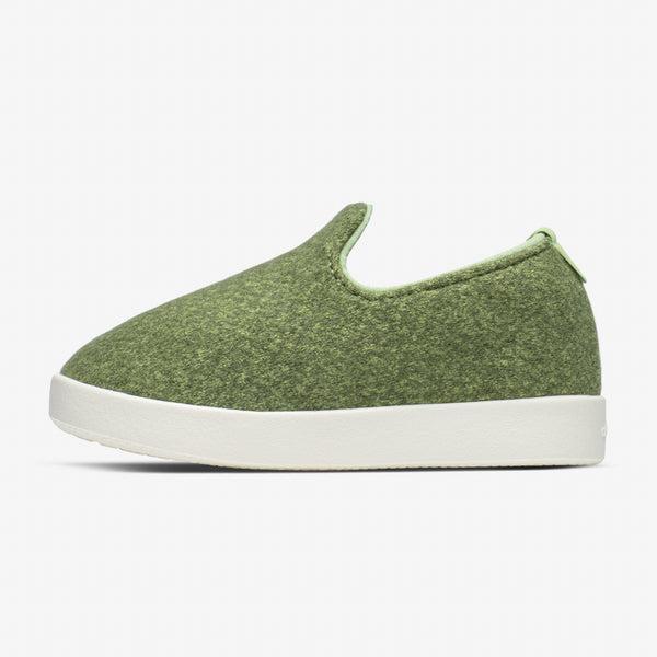 Chaussures Slip On Allbirds Smallbirds Laine Loungers Enfant Vert Olive | FR4180LH