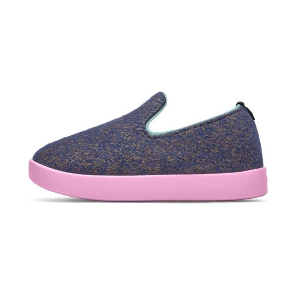 Chaussures Slip On Allbirds Smallbirds Laine Loungers Enfant Bleu | FR4181KI