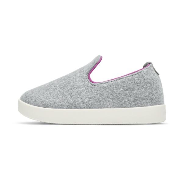 Chaussures Slip On Allbirds Smallbirds Laine Loungers Enfant Argent | FR4182JJ