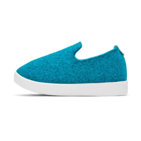 Chaussures Slip On Allbirds Smallbirds Laine Loungers Enfant Turquoise | FR4184HK