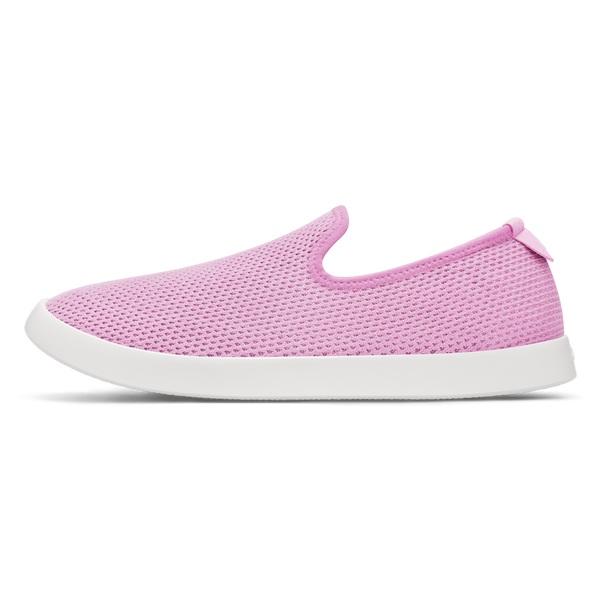 Chaussures Slip On Allbirds Tree Loungers Femme Rose Blanche | FR4541CE