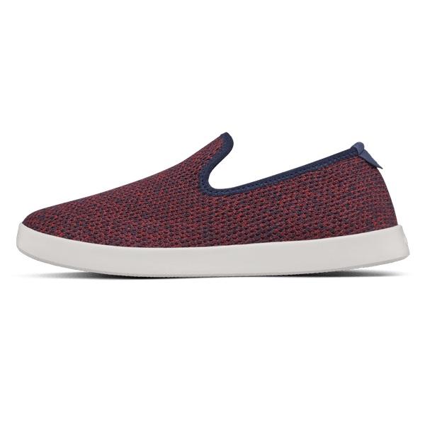 Chaussures Slip On Allbirds Tree Loungers Femme Rouge | FR4542XF