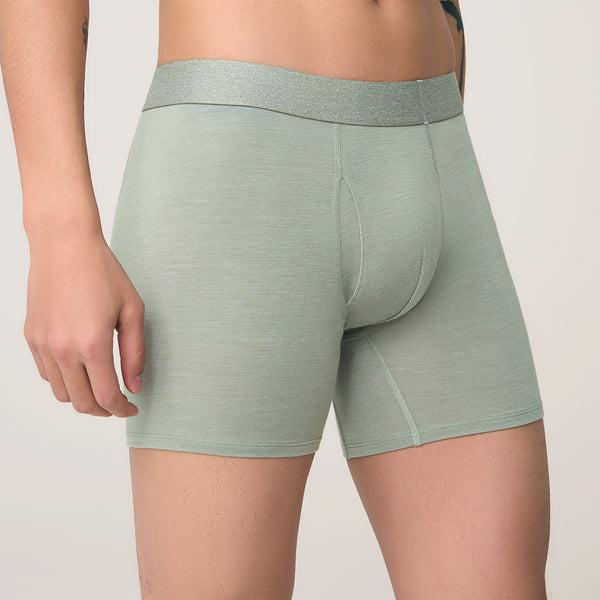 Sous Vêtement Allbirds Trino® Boxer Brief Homme Vert | FR4781HK