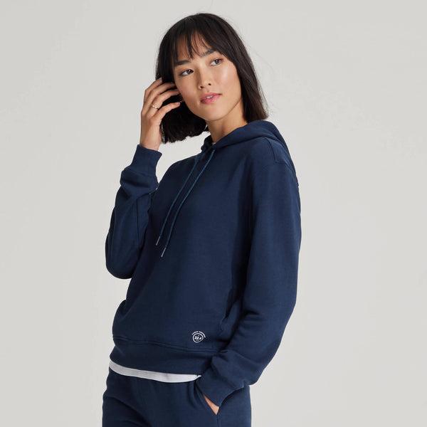 Sweat À Capuche Allbirds R&R Femme Bleu Marine | FR4272TV