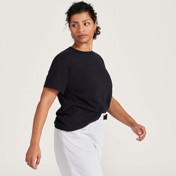 T Shirts Allbirds Allgood Coton Femme Noir | FR4311AP