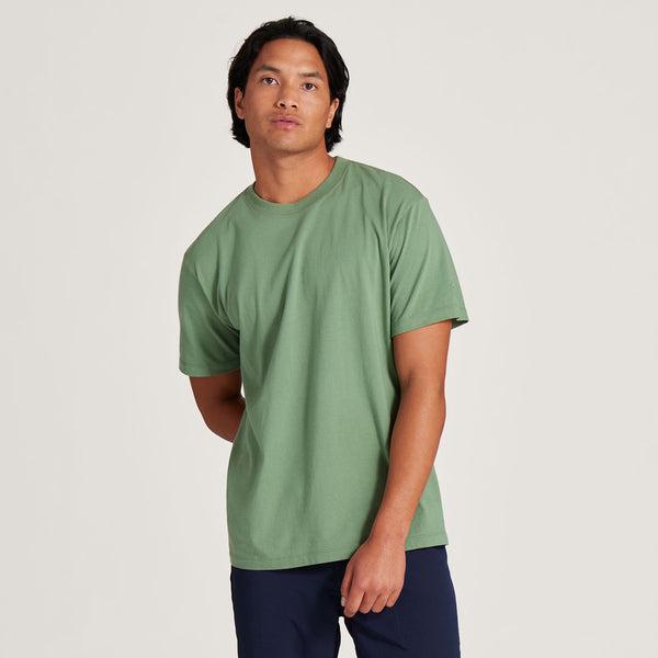 T Shirts Allbirds Allgood Coton Homme Vert | FR4759DN