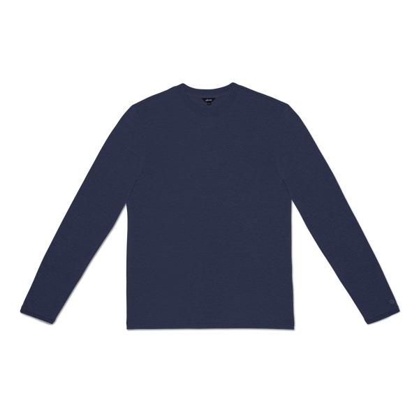 T Shirts Allbirds Long Sleeve Sea Femme Bleu Marine | FR4322UT